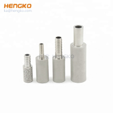 Hengko Metal poroso sinterizado 316L 316L Acero inoxidable Generador de nano de acero múltiple Difusor de ozono de ozono